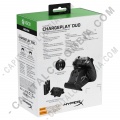 Cargador para dos controles de Xbox HyperX ChargePlay Duo, incluye dos baterías recargables - HX-CPDUX-C