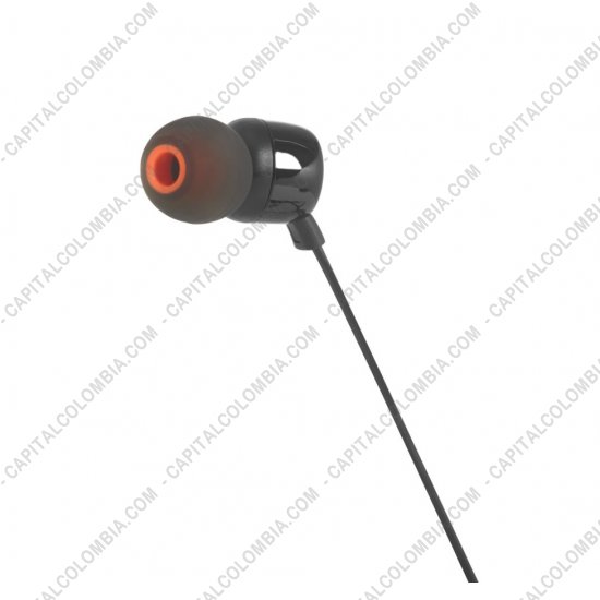 Teclados y Mouse para Gamers, Oficina y Hogar, Webcams y Diademas, Marca: JBL - Auriculares Audifonos JBL T110 color Negro Pure Bass Manos Libres 