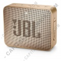 Parlante de marca JBL Go 2 Portable conexión Bluetooth IPX7 Color Champagne - Sumergible