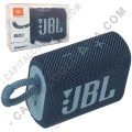 Parlante de marca JBL Go 3 Portable conexión Bluetooth IP67 Color Azul - Resistente al Agua