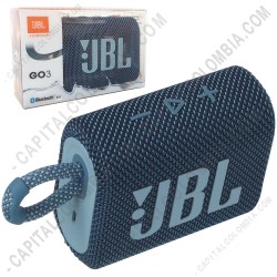 Parlante Bluetooth Jbl Go 2 Rojo Portátil Resistencia Ipx7 Color