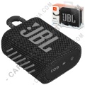 Parlante de marca JBL Go 3 Portable conexión Bluetooth IP67 Color Negro - Resistente al Agua