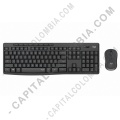 Combo teclado y mouse inalámbrico Logitech MK295 Silent 920-009792 con SilentTouch y teclado numérico - Marca Logitech