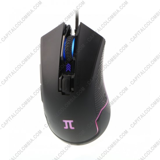 Teclados y Mouse para Gamers, Oficina y Hogar, Webcams y Diademas, Marca: Primus - Mouse Gamer marca Primus - Gladius 4000T - Rgb - 6 Botones - 4000 DPI - PMO101